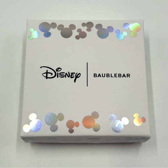 NWT Disney BaubleBar Mickey & Minnie Just Married White Convertible Earrings - Picture 7 of 10